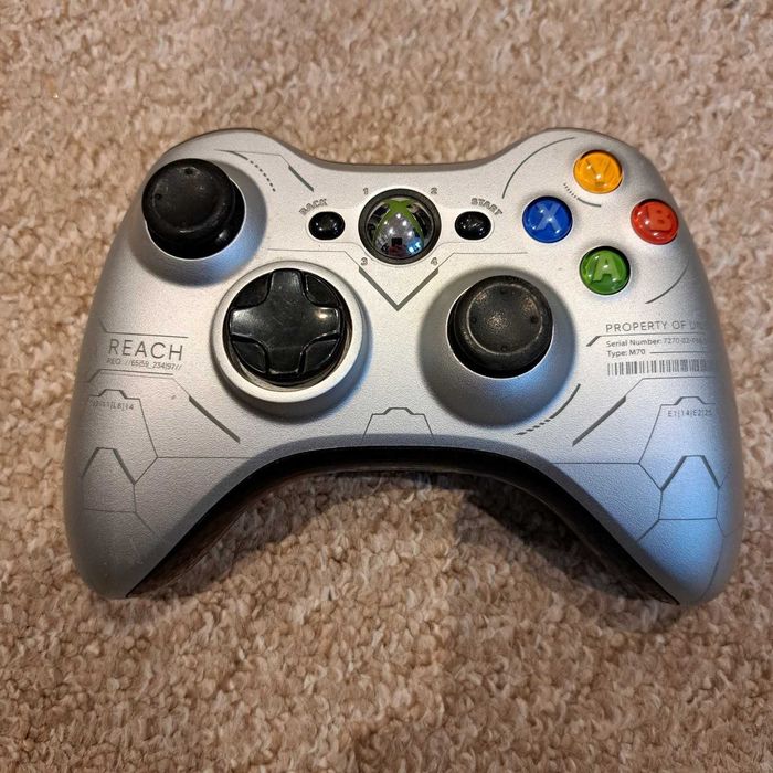 Оригинален Xbox 360 Контролер Halo Reach Джойстик