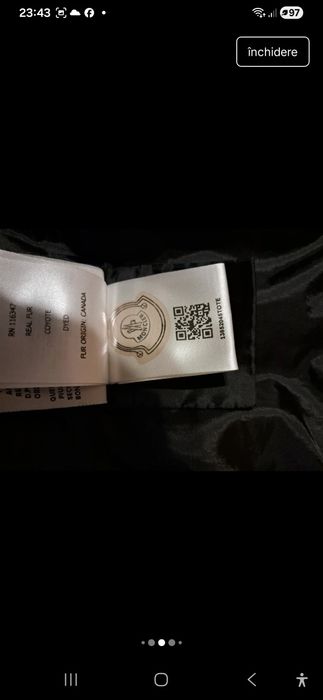 Geaca de femei mar 3  in stare foarte bună Moncler