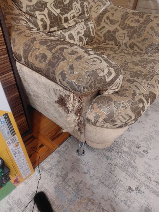 Кресло мягкое б/у