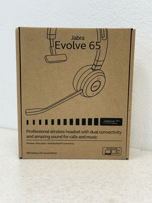 Casti cu microfon Jabra Evolve 65 HS018WA // Noi Sigilate!