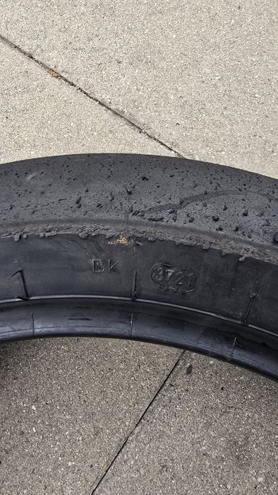 Dunlop d212 slick 190 55 17 и 120 70 17