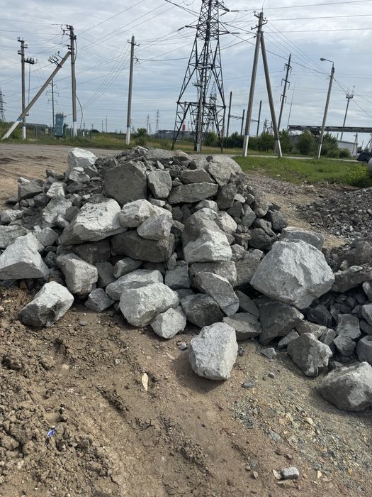 Дресва щебень песок глина