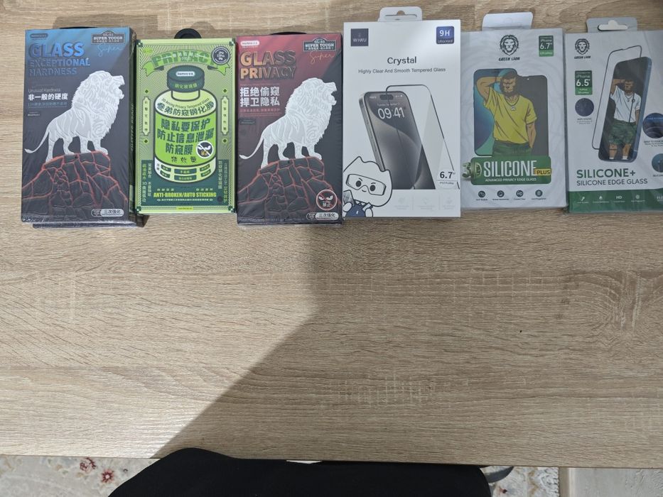 Защитные стекла для IPhone 14 pro,15 pro/pro max