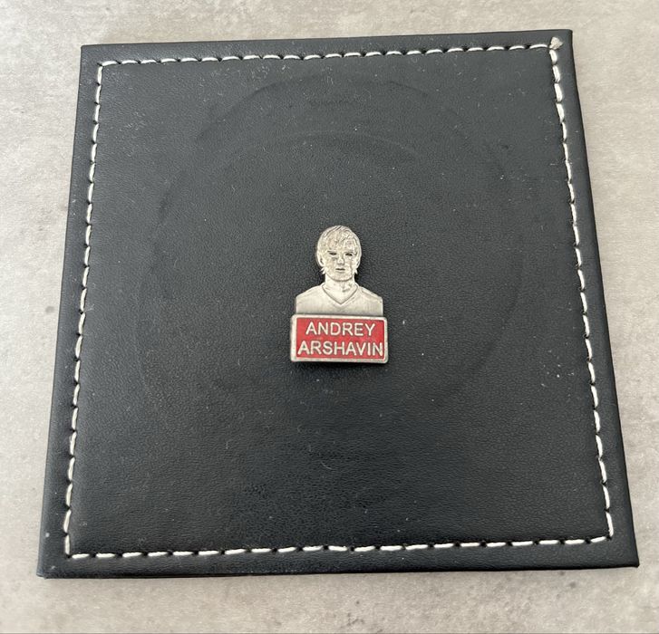 Андрей Аршвин колекционерска значка Arsenal FC