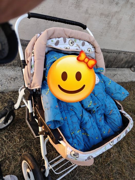 Коляска двойни хорошем сост