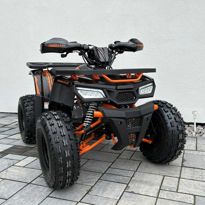Atv 125cc Tao Hunter II 8" automat 4T benzina negru/portocaliu
