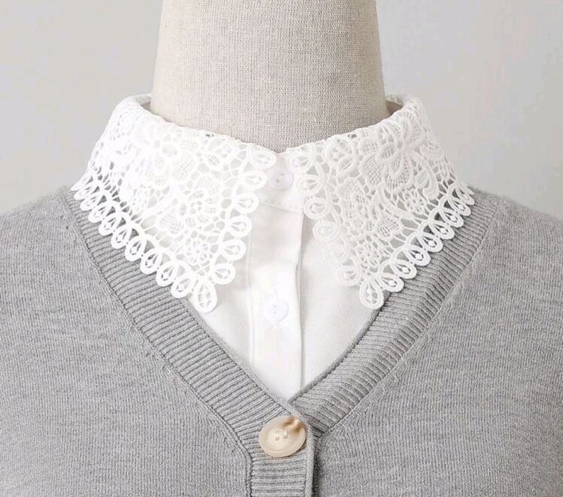 Guler camasa fals, fake collar, detasabil