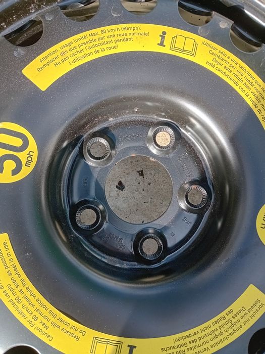 Резервна гума 5х112 за Мерцедес W220 / W219 / W211