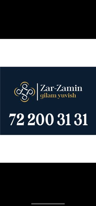 JIZZAX ZAR-ZAMIN glam yuvish korxonasi.Poklikning oliy darajasi.12.000
