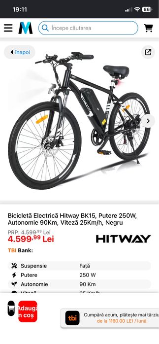 Bicicleta electircă