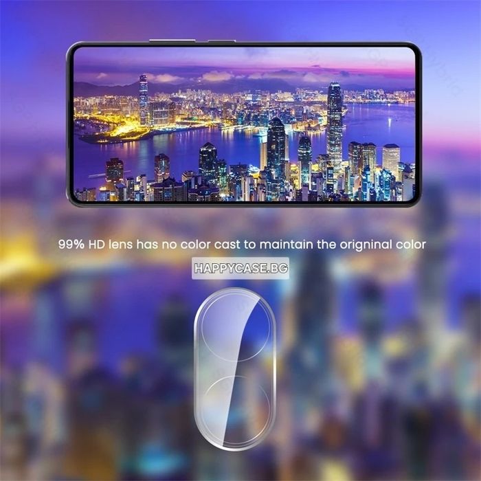 Xiaomi Poco X8 Pro / X8 Pro Max / M8 Pro 5G / 3D 9H Стъклен протектор за камера