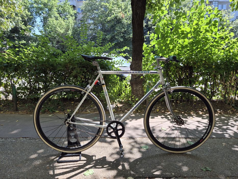 Bicicleta single speed otel 56 cm Pegeout