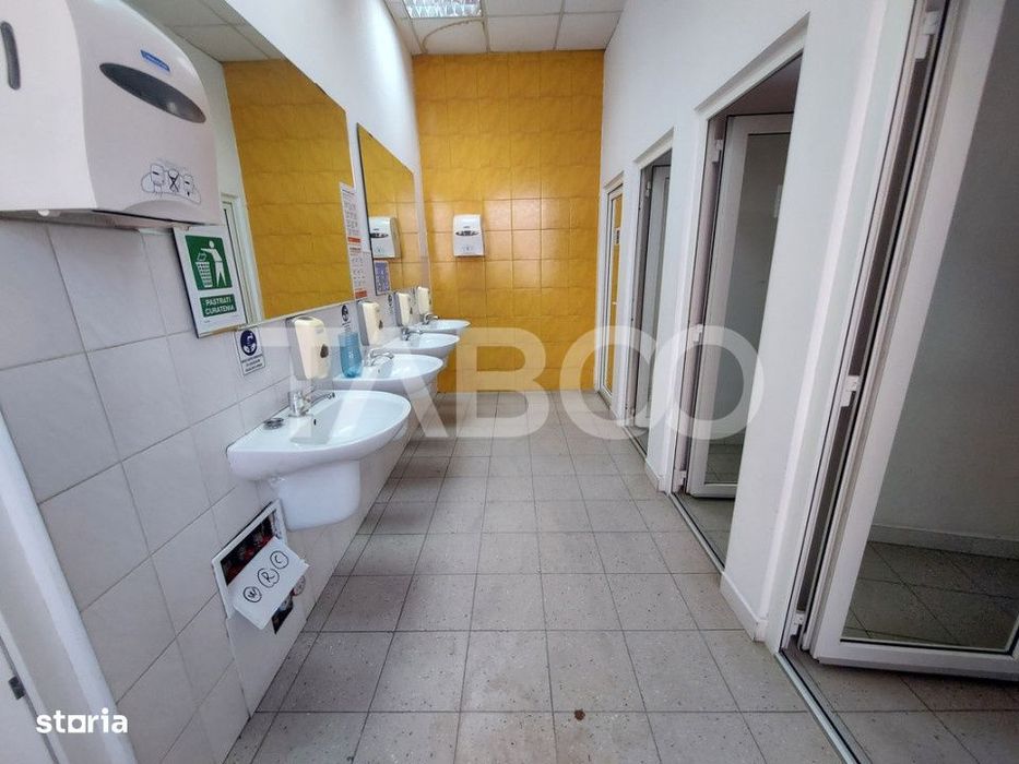 Spatiu comercial de inchiriat 850 mpu lift industrial Terezian Sibiu