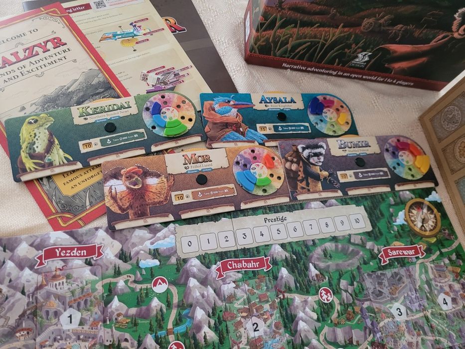 Joc de societate Lands of Galzyr