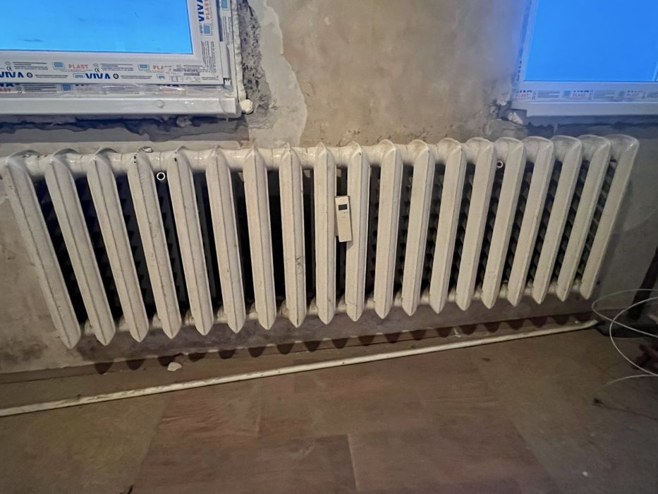 Чугунени радиатори демонтирани