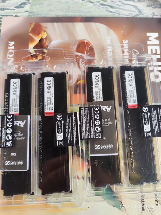 Рам памет 16GB DDR5 5600 Kingston Fury Beast - Нова!