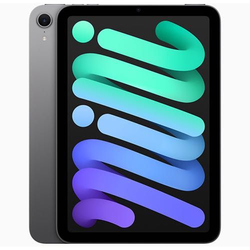 Apple iPad mini A17 Pro 128GB Wi-Fi + Cellular Space Gray | Перфектно състояние | 100% батерия | 2 калъфа | Smart Folio