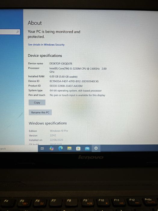 laptop lenovo negru