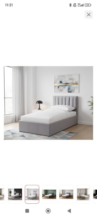 Кровать одноместная 90х200