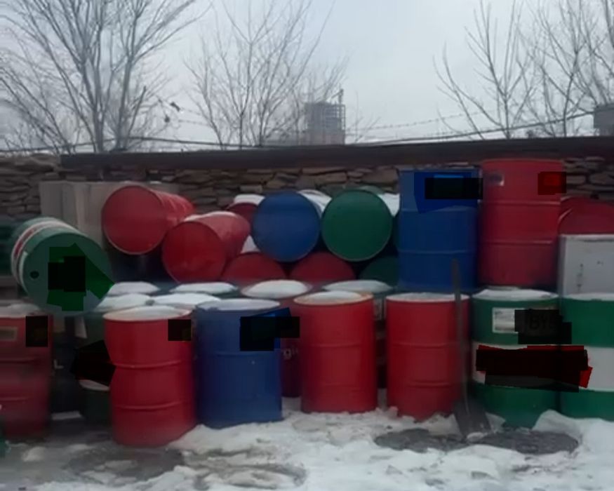 Металлическая бочка 200л (Астана)