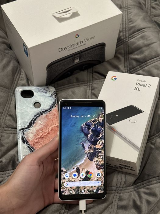 Google pixel 2XL + ochelari virtuali google