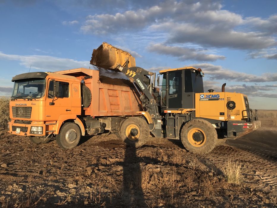 Услуги самосвала Шансиман 25т, 50т