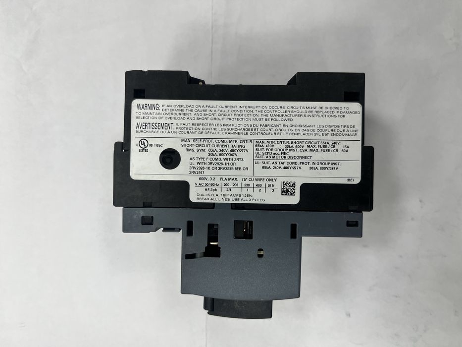 Автомат защиты двигателя SIEMENS 3RV2011-1JA10