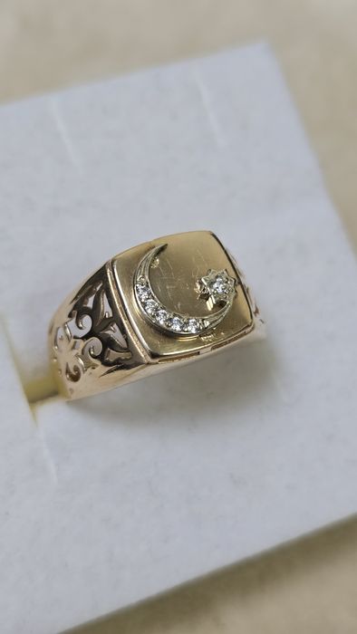 Печатка золотая ЖанТаС ломбард Астана