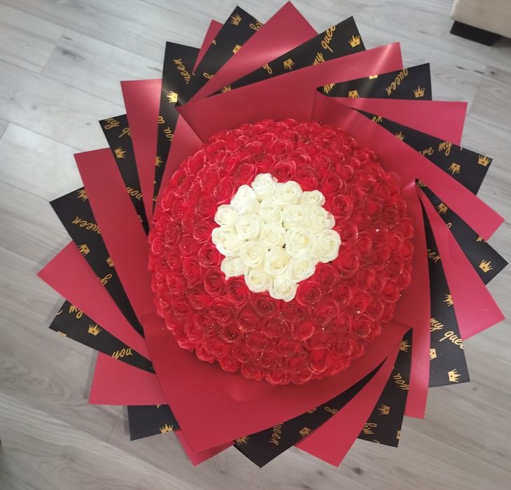 Flori săpun și satin