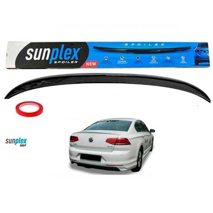 Заден LIP Спойлер SUNPLEX за VW Passat B8 2015- 2020г.