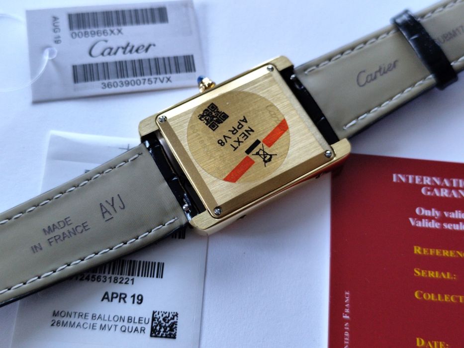 ceas Cartier sigilat