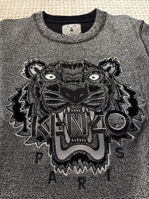 Сребрист суитшърт Kenzo