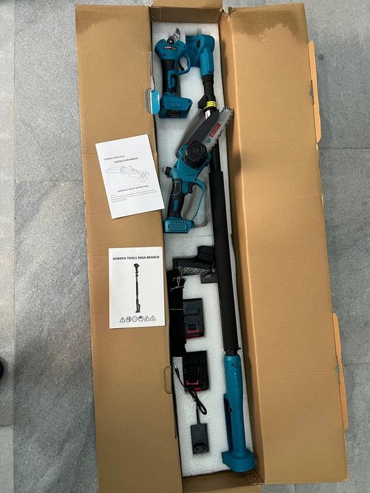 Кусторез, секатор, пила аккумуляторная, высоторез