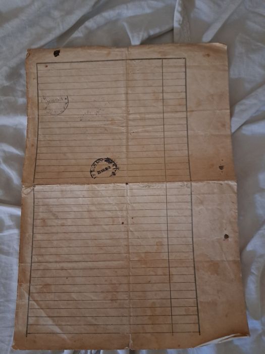 Стари документи от 1927 година