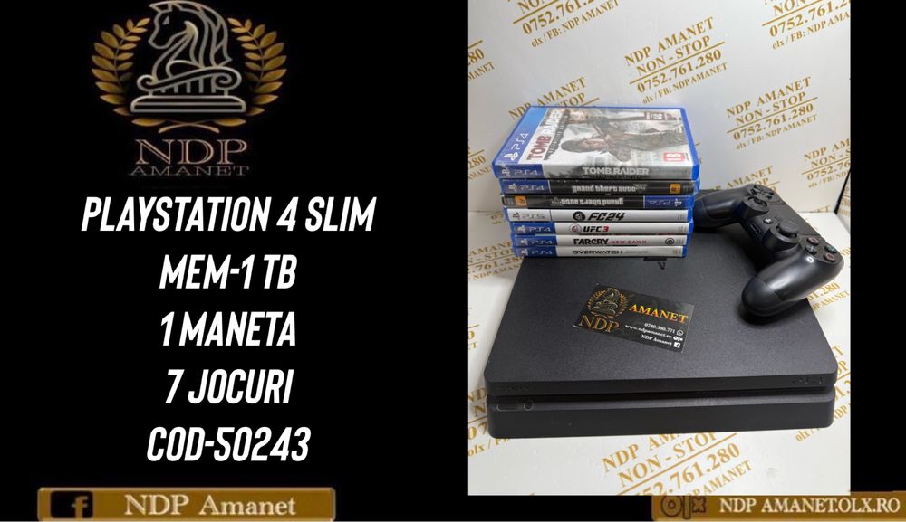 NDP Amanet Braila PlayStation 4 Slim (50242)