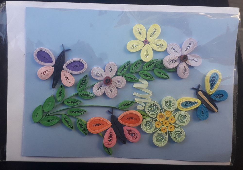 Квилинг картички