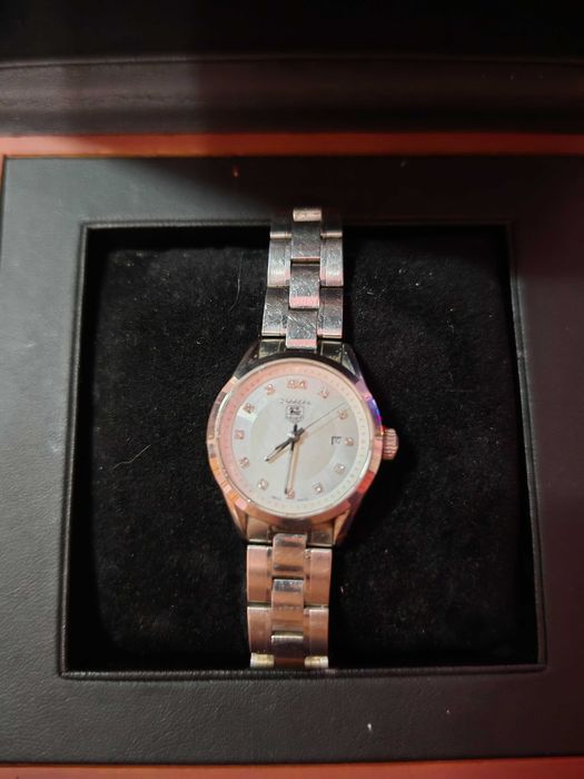 Vand ceas Dama TagHeuer Carrera cu Diamante