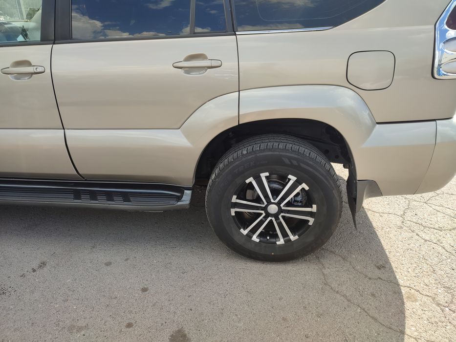 Диски с шинами на Прадо 120