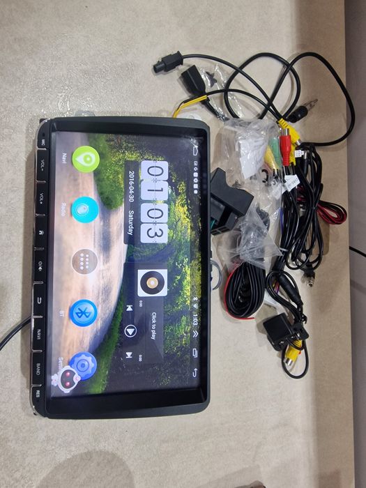 Мултимедия с навигация и carplay 9 инча  vw,seat,skoda, t