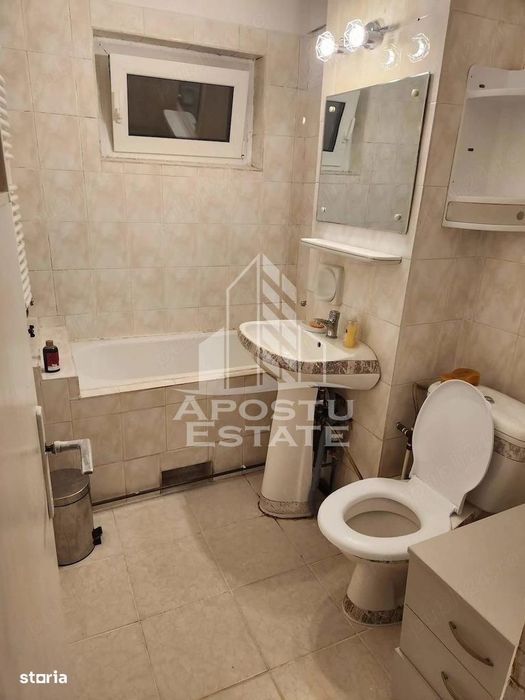 Apartament 2 camere de inchiriat, Centrala proprie, Girocului, Timis