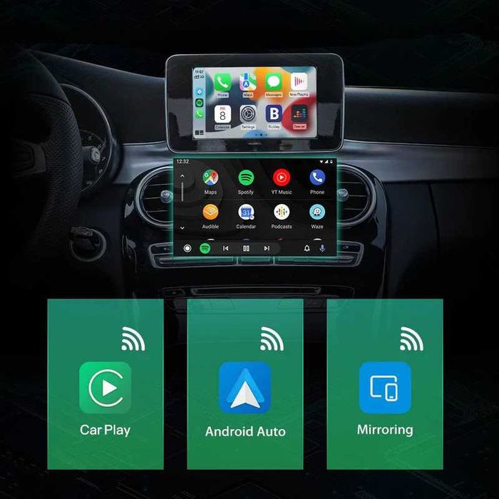 MMI Box Mercedes-Benz NTG 5.5 – Безжичен CarPlay & Android Auto