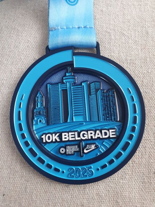 Медал от маратона в Белград