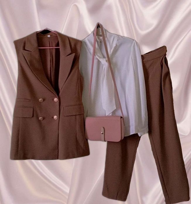 Костюм с каблуками + СУМКА в подарок