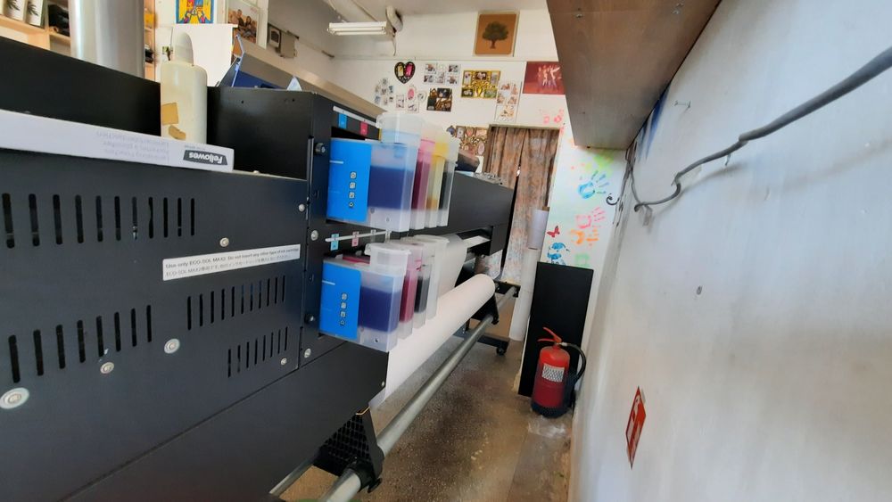 Imprimanta Roland XR 640 cutter plotter
