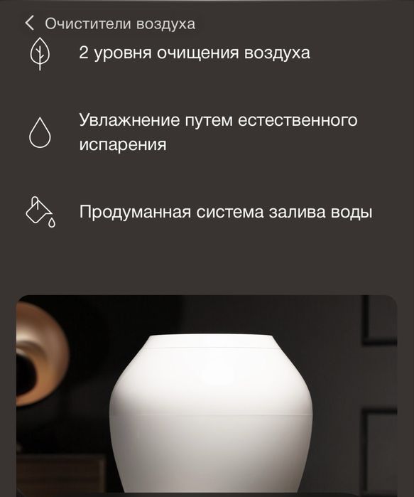 Очиститель воздуха BORK