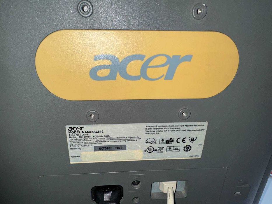 Монитор Acer AL512 15 дюймов