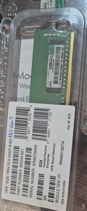 Модуль памяти серверная HP DDR4