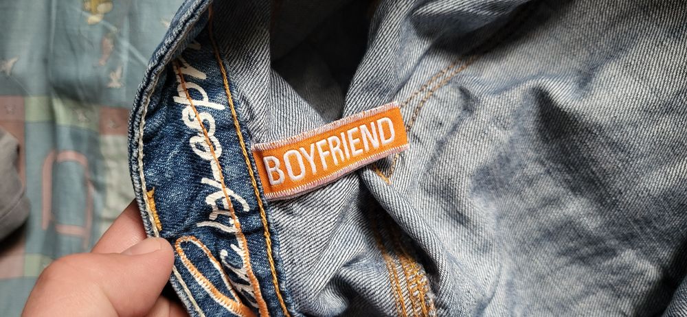 Джинсы Штаны бредовые мужские б.у