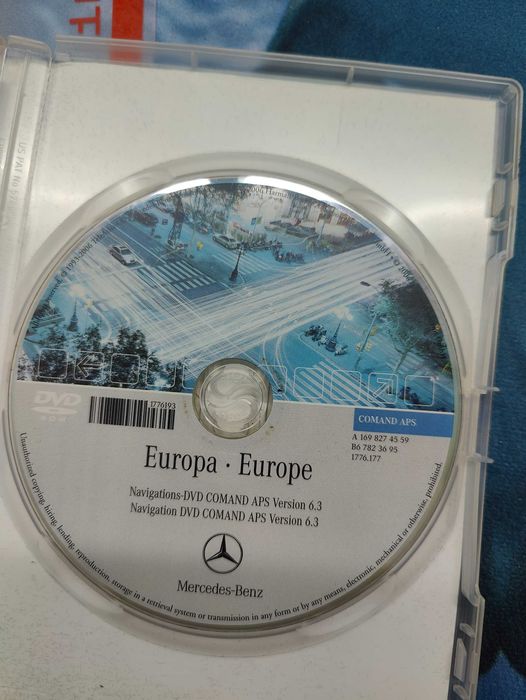 Radio cu navigatie mercedes w164 din 2007.