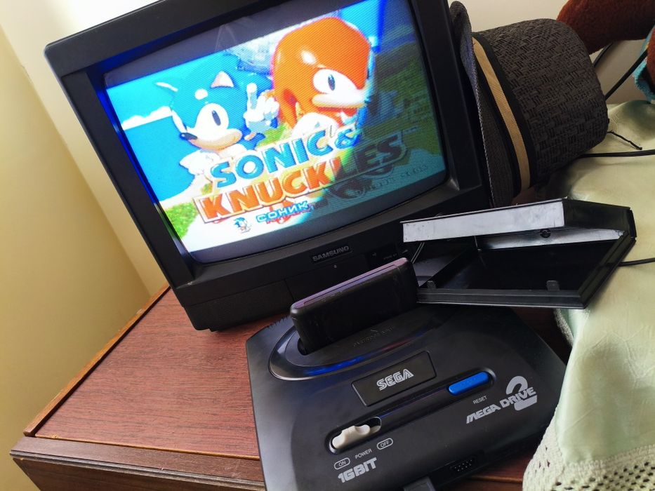 Сега 16 бит с играми+кассета